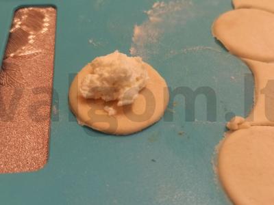 Koldūnai su varške Žingsnis 3