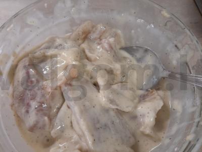 Žuvis tešloje su prieskoniais Žingsnis 1