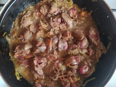 Kepintas triušio kepenėlių paštetas Žingsnis 2