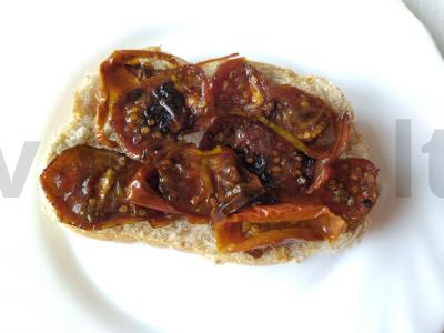 Rytietiška kava su ožkos sūriu ir pomidorais Žingsnis 6