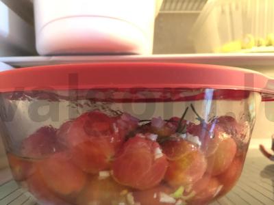 Cherry pomidorų užkandis Žingsnis 7