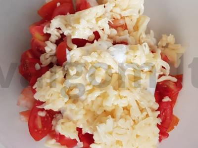 Salotas su krevetėmis pagrindine nuotrauka