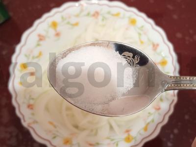 Paprastas salotas su pupelėmis ir sausainiais Žingsnis 1