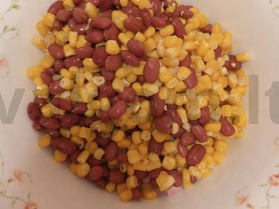 Paprastas salotas su pupelėmis ir sausainiais Žingsnis 4