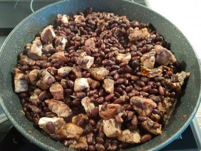 Vištiena su pupelėmis Žingsnis 3