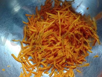 Salotas su ridikėliais ir morkomis Žingsnis 1