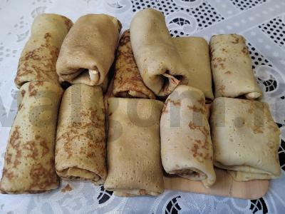 Blynai su kiaulienos faršu Žingsnis 3