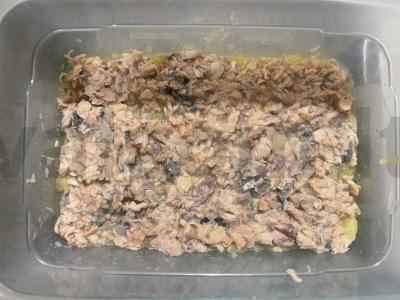 Salotas „Mimoza light“ Žingsnis 2