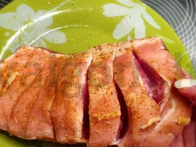 Kepti medaus šonkauliai Žingsnis 1