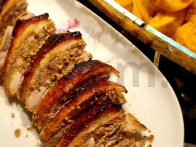 Kepti medaus šonkauliai pagrindine nuotrauka