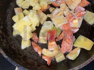 Ryžiai su jautiena rusiškai Žingsnis 1