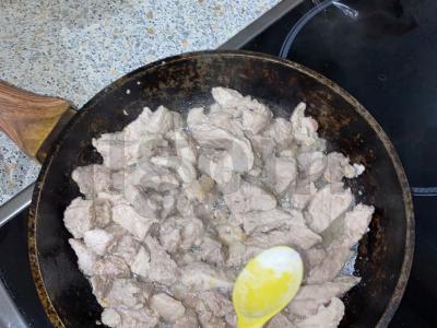 Ryžiai su jautiena rusiškai Žingsnis 8