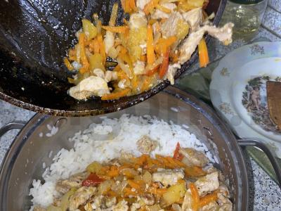 Ryžiai su jautiena rusiškai Žingsnis 11