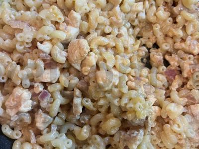 Makaronai grietinėlės padaže Žingsnis 7