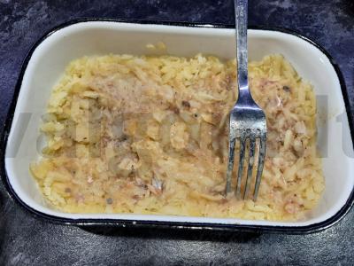 Salotos su konservuota skumbre Žingsnis 2