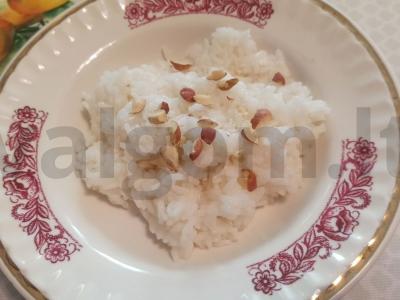 Jazminų ryžiai su rukola ir riešutais Žingsnis 3