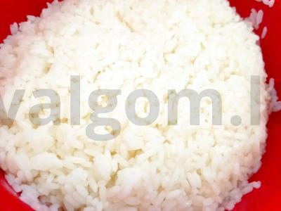 Ryžiai su daržovėmis Žingsnis 3