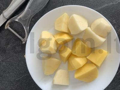 Padažas „Objedinimas“ su garnyru Žingsnis 1