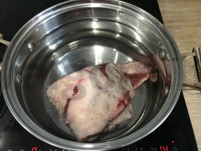 Kubano borsčas su slyvomis Žingsnis 1