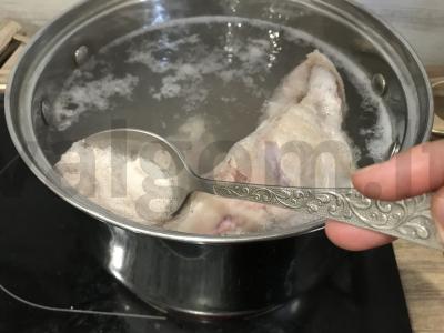 Kubano borsčas su slyvomis Žingsnis 2