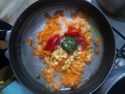 Veganiški makaronai Žingsnis 2