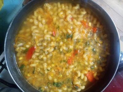 Veganiški makaronai Žingsnis 3