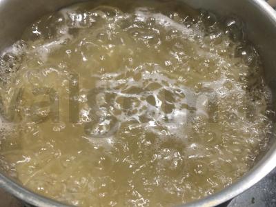 Nudegiai su krevetėmis ir grybais Žingsnis 2