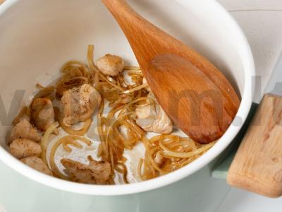 Kalakutienos filė su ridikėliais ir medumi Žingsnis 2