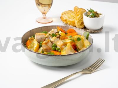 Kalakutienos filė su ridikėliais ir medumi pagrindine nuotrauka