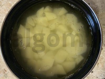 Sūrio sriuba Žingsnis 1