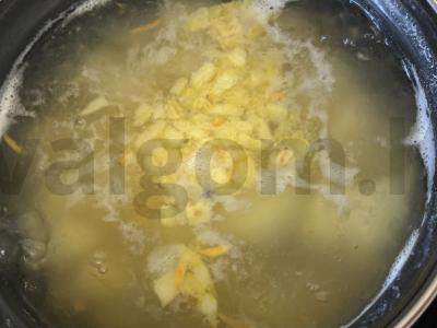 Sūrio sriuba Žingsnis 4