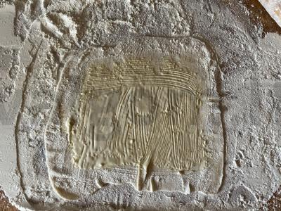 Sluoksniuotas mini štrudelis su kriaušių gabaliukais Žingsnis 10