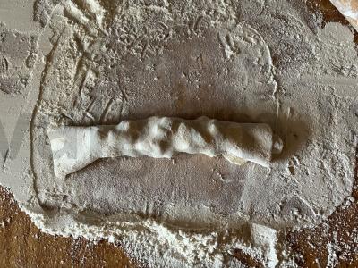 Sluoksniuotas mini štrudelis su kriaušių gabaliukais Žingsnis 13