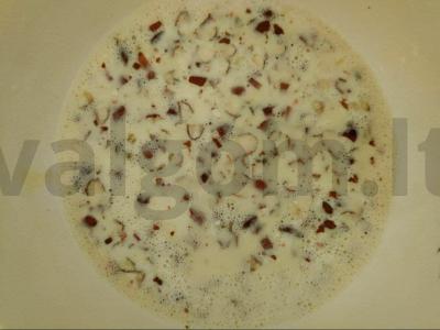 Klasikinis ryžių pudingas su migdolais ir šafranu Žingsnis 2