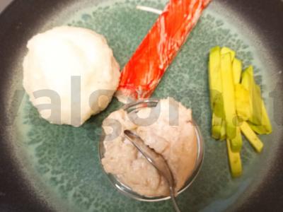 Rulonai „Sniego krabas“ Žingsnis 1