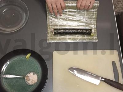 Rulonai „Sniego krabas“ Žingsnis 3