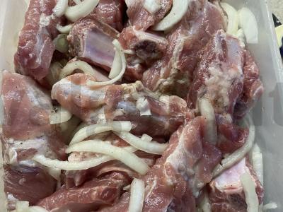 Kiaulienos šonkauliukai su karčiu padažu orkaitėje Žingsnis 3