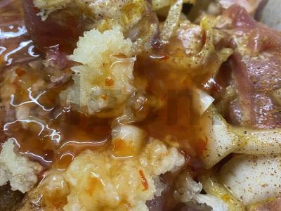 Kiaulienos šonkauliukai su karčiu padažu orkaitėje Žingsnis 4