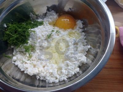 Tortas iš lavašo su varške Žingsnis 1