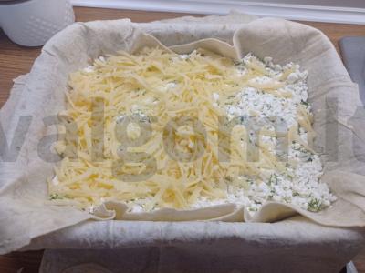 Tortas iš lavašo su varške Žingsnis 3