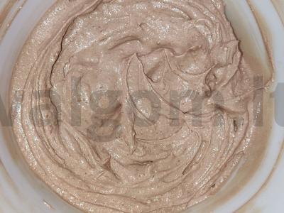 Varškės pyragas su vyšniomis ir šokoladu grietinėje Žingsnis 1