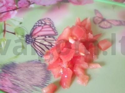 Vištienos ir kivio salotas Žingsnis 4