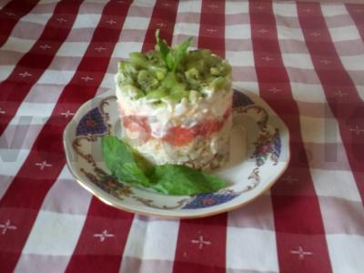 Vištienos ir kivio salotas Žingsnis 6