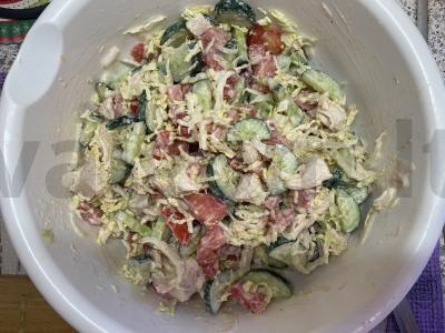 Cezario salotas su kalakutiena Žingsnis 6