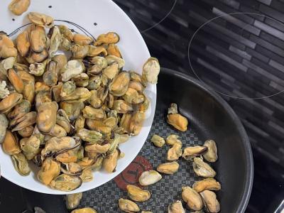 Mango midijos su špinatais Žingsnis 2