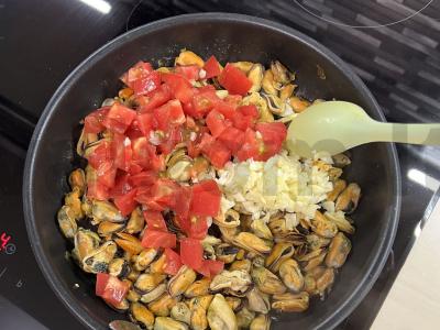 Mango midijos su špinatais Žingsnis 3