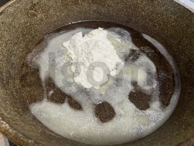 Mėsos lasagna iš šoninės bešbarma Žingsnis 2