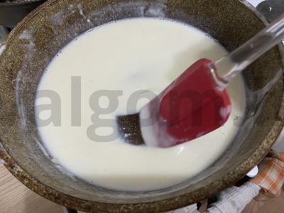 Mėsos lasagna iš šoninės bešbarma Žingsnis 4