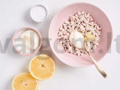 Midijos kiautuose su kalakutienos filė Žingsnis 1