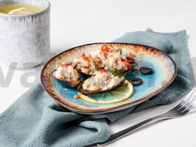 Midijos kiautuose su kalakutienos filė pagrindine nuotrauka